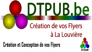 création et impression de flyers en région de La Louvière