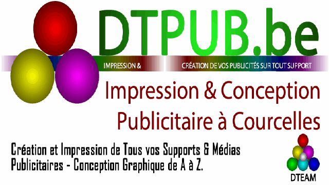 Impression publicité, Impression Publicitaire, Création et Impression de Publicités à Courcelles