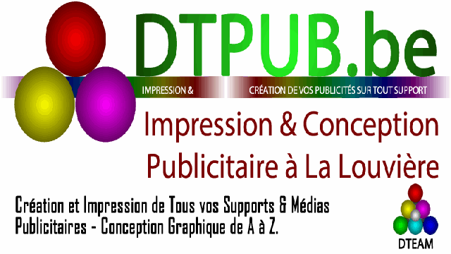 Impression publicité, Impression Publicitaire, Création et Impression de Publicités à La Louvière