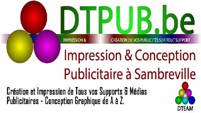 Impression publicité, Impression Publicitaire, Création et Impression de Publicités à Sambreville